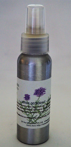 Herbal Deodorant Spray - Lavender